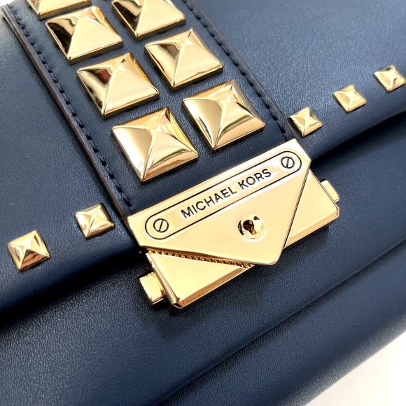 NWT Original $630 Michael Kors Cece Medium Studded Faux Leather Shoulder Bag - Picture 5 of 12